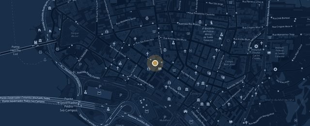 Abrir no Google Maps: mapa do Centro de Florianópolis com a localização do escritório na Rua Tenente Silveira.